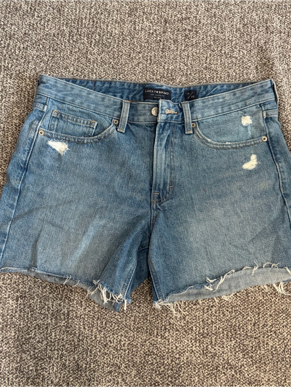 Lucky brand Boyfriend shorts size 10/30